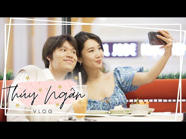 THÚY NGÂN VLOG: Thử thách "một ngày làm theo ý Fan" Thúy Ngân xúng xính hẹn hò cùng "bé" Quang Trung