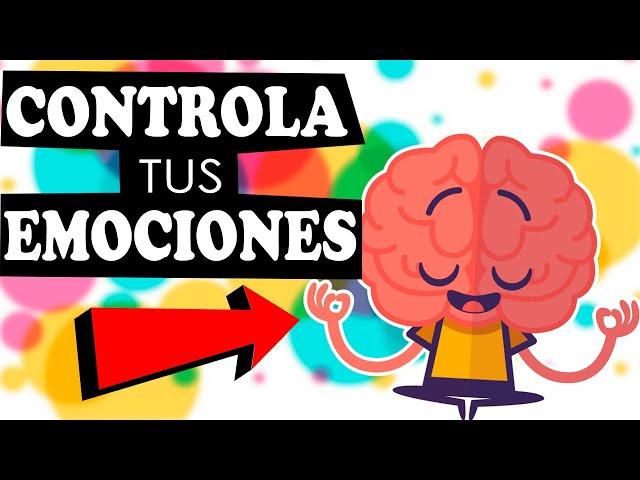 ¿Cómo CONTROLAR las EMOCIONES? - 8 TÉCNICAS de AUTOCONTROL | Psicología en 5 minutos Ψ