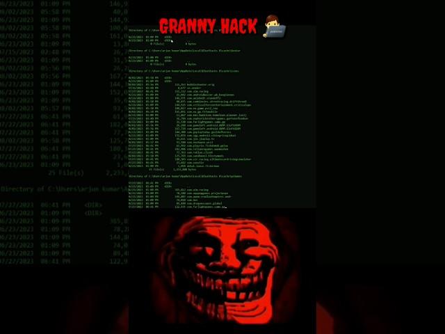 granny chapter 1 hack #granny #grannyhack #short #shorts