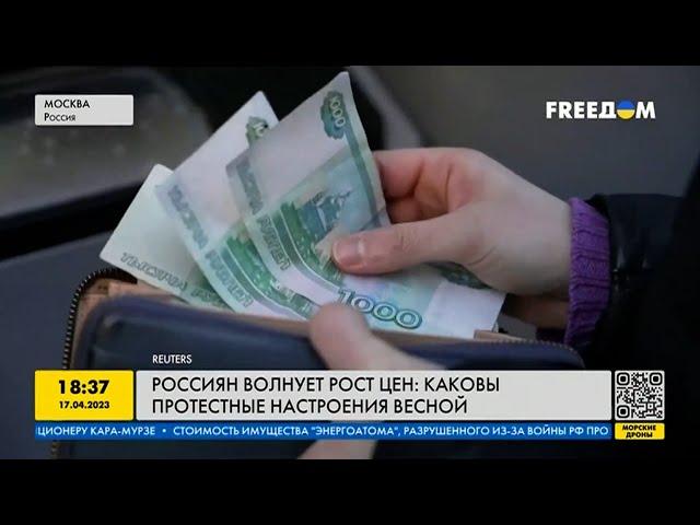 Россиян волнует рост цен: каковы протестные настроения весной?