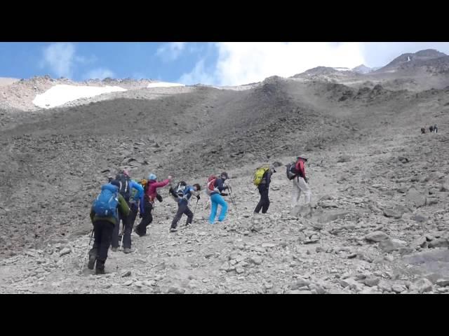 Damavand trek August 2014