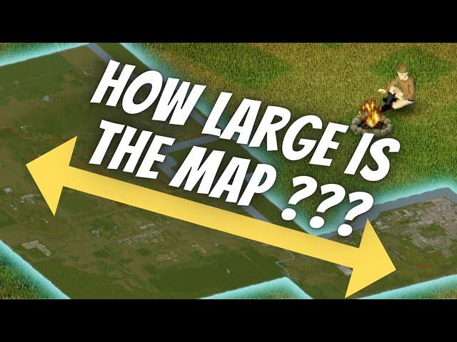 How Big is The Project Zomboid Map