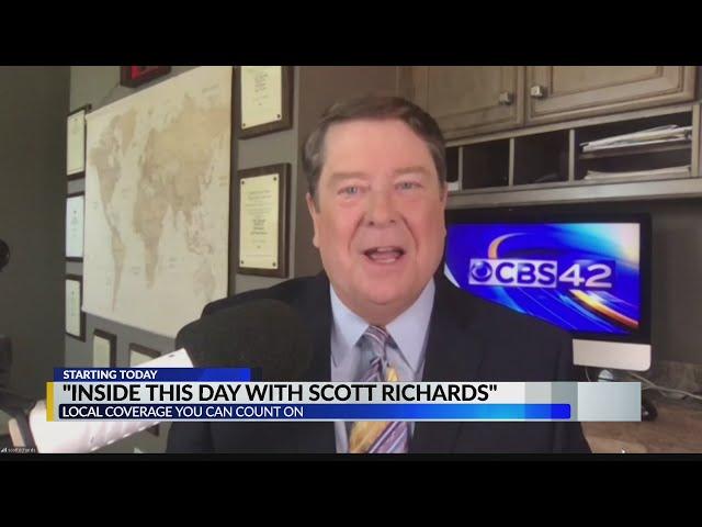 Longtime Birmingham anchor Scott Richards returns to TV