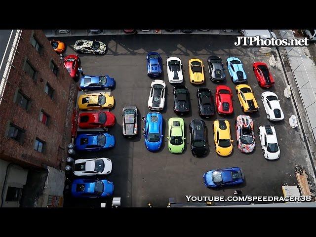 50 Lamborghinis invade NYC