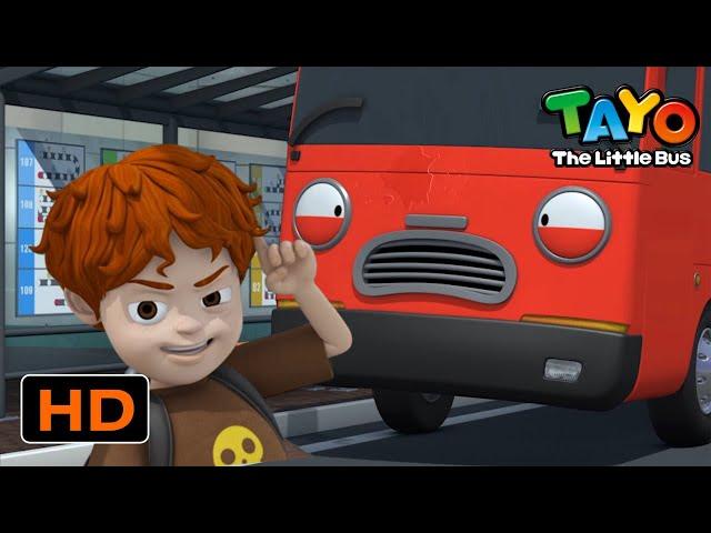 Tayo English Episodes l Who is this mean little kid in town? l Tayo the Little Bus