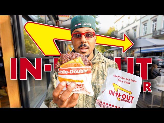 Schmeckt dieser BURGER wie IN N OUT in Amerika?