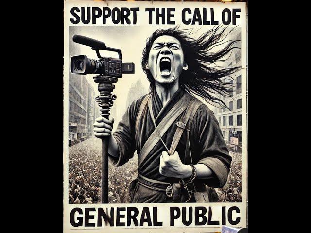 Support The Call of General Public, If NOT YOU, WHO? If NOT NOW, WHEN?