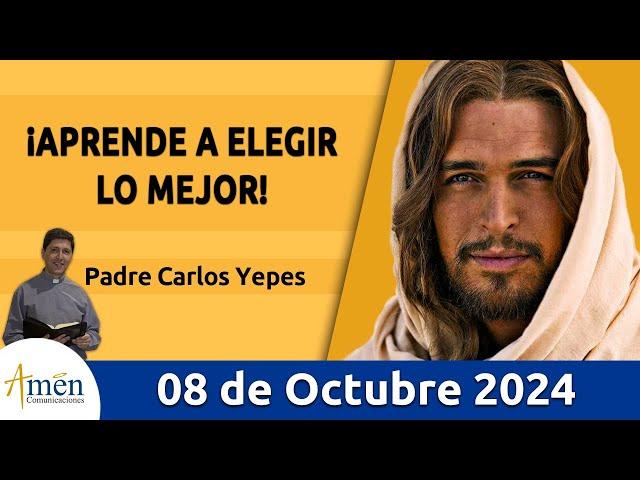 Evangelio De Hoy Martes 8 Octubre 2024 #PadreCarlosYepes l San  Lucas  10,38-42