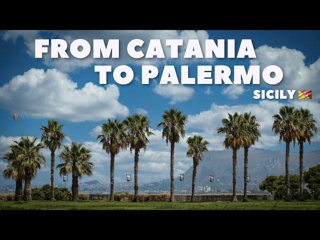 From Catania to Palermo by car