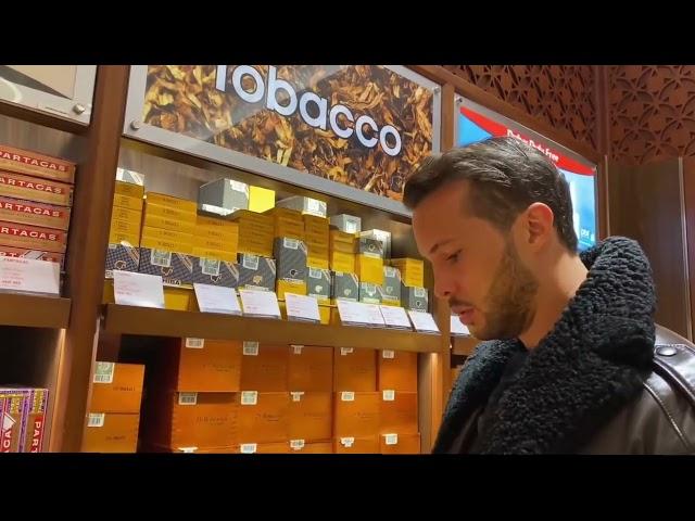 Tristan Tate goes Cigar Shopping 