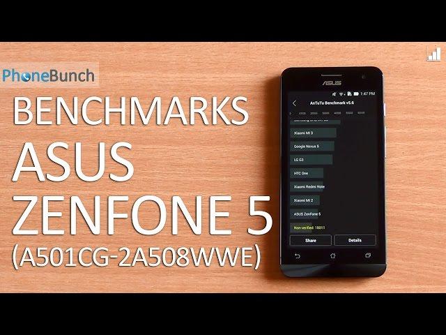 Asus Zenfone 5 with Dual-core 1.2 GHz Intel Atom Z2520 Benchmarks and Score Comparison