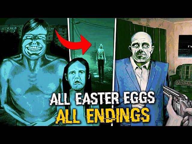 All Easter Eggs/ All Endings- No I'm Not A Human. SECRETS & Story Explained.VISITORS & SECRET ENDING