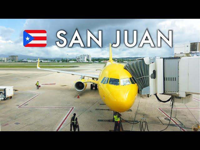 San Juan Puerto Rico Luis Muñoz Marin International Airport Walking Tour 4k