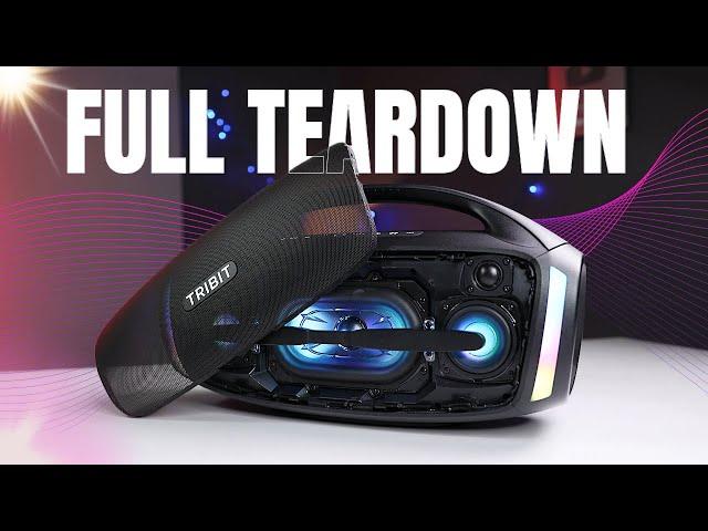 TRIBIT StormBox Blast 2 200W 🪛 TEARDOWN / DISASSEMBLY | Is it Really a 200W Speaker ?