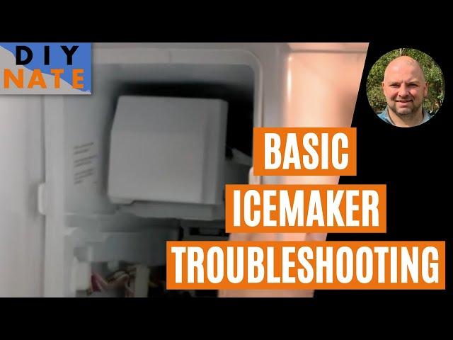 Icemaker Not Working? Basic Troubleshooting Steps! (Maytag / Whirlpool MFI2665XEM Model) by DIYNate