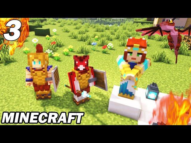 On débloque une nouvelle déesse ! Minecraft Mythes & Dragons 3