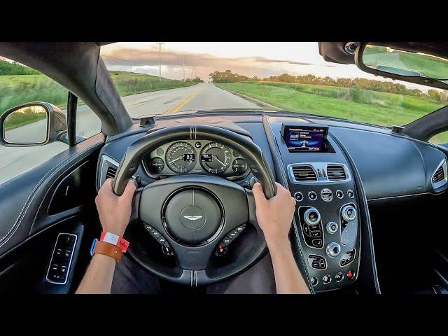 2015 Aston Martin Vanquish - POV Test Drive (Binaural Audio)