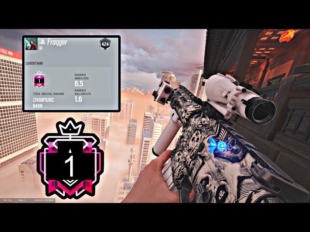 THE MOST GOATED CONTROLLER CHAMPION + BEST NO RECOIL SETTINGS & SENSITIVITY- Rainbow Six Siege Champ