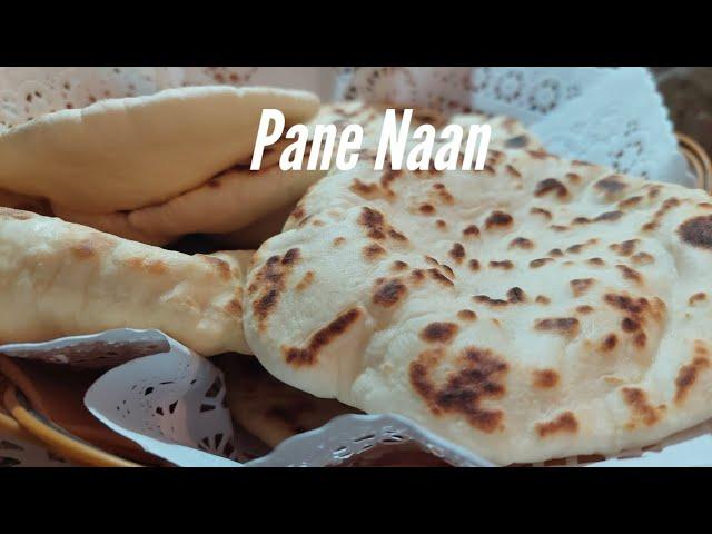 Pane NAAN pane indiano SENZA lievito CON yogurt greco SENZA mollica cottura in PADELLA - FACILE