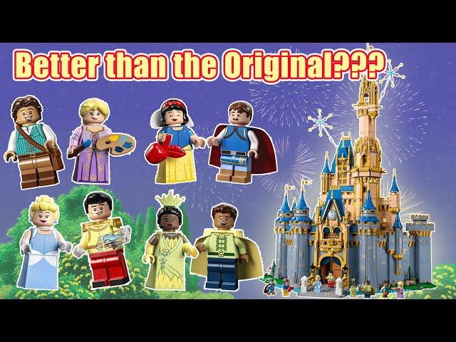 A DETAILED Breakdown of the New Lego Disney Castle | Set 43222