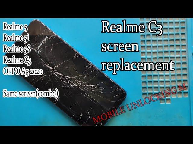 Realme C3 screen replacement