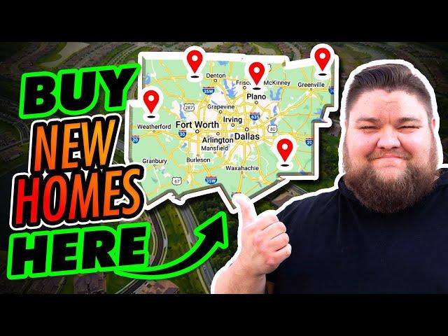 Top 3 Dallas Suburbs to Buy New Construction Homes | Best DFW Cities for New Builds 2024