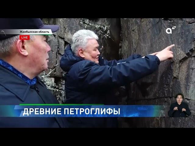 Древняя находка: в Жамбылской области под охрану взяты более 500 петроглифов