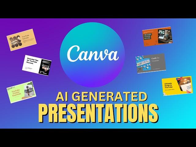 Canva Magic Design. How To Create AI-Generated Presentations