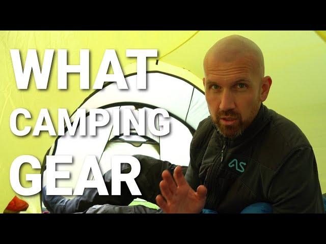 What Tent, Pad and SleepingBag i recommend - Motorcycle Camping Gear