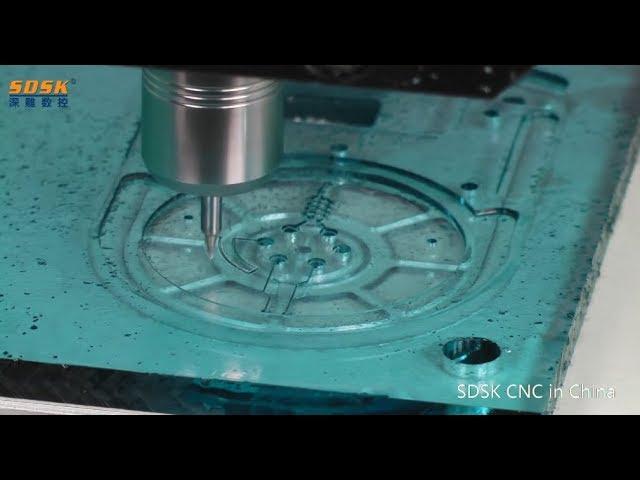 3D glass cnc carving 3d CNC glass engraving engraver