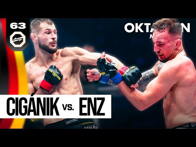 CIGÁNIK vs. ENZ | FREE FIGHT | OKTAGON 63