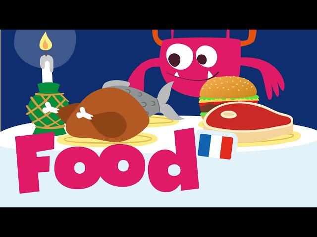 Food names in French  - Learn French
