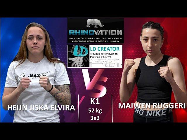 Heijin Jiska ELVIRA vs Maiwen RUGGIERI By #vxs #EFC #Lons_le_saunier