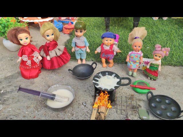 Barbie Doll All Day Routine In Indian Village/Pinky Ki Kahani Part -452/Barbie Ki Hindi Kahani||