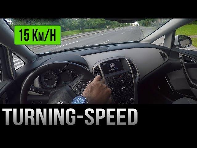 How to Adjust Your Speed When Turning