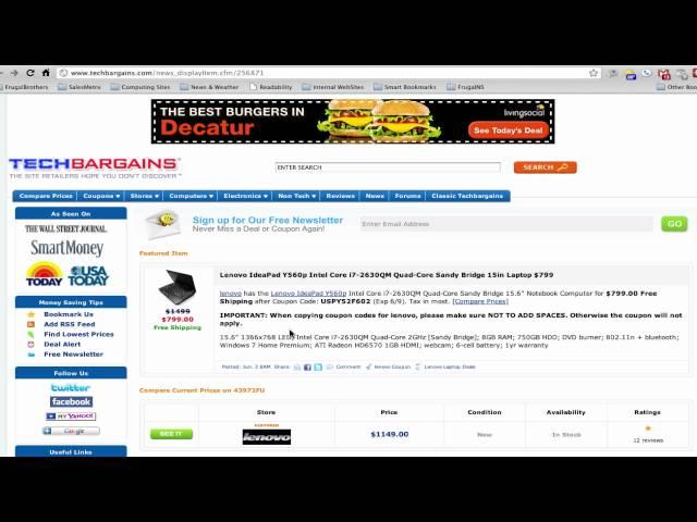 TechBargains for Tech Savings - FrugalTech