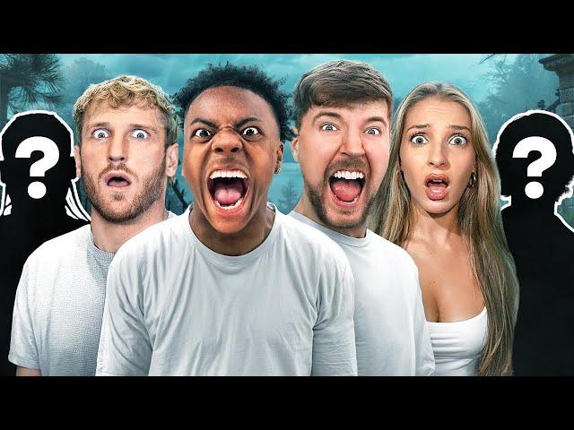 irl HAUNTED HOUSE ft. MrBeast, xQc, Logan Paul, Fanum & Lexi Rivera