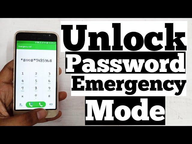  Live Proof | Emergency Mode Remove Pin Password | Unlock Android Phone Without Data Loss