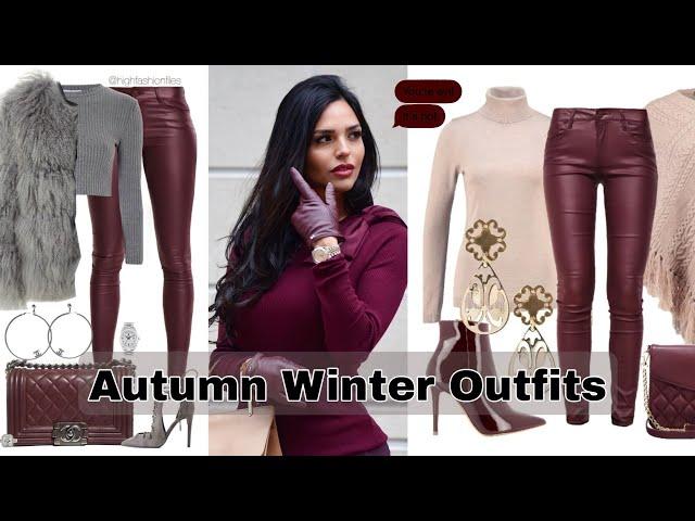 OUTFITS PARA ESTE OTOÑO INVIERNO 2022 23 MODA Y TENDENCIA OTOÑO INVIERNO ABRIGOS BOTAS COMBINACIONES