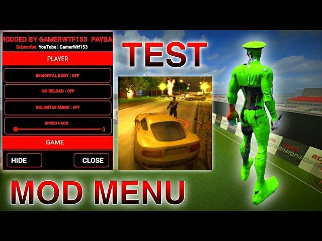 Payback 2 - Mod menu