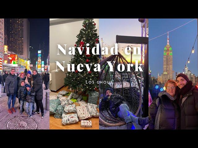 VLOG: NOCHEBUENA EN FAMILIA EN NUEVA YORK, OLA DE FRÍO Y MUSEO DEL 11S