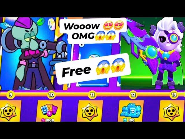 NEW BRAWL PASS SPONGEBOB ALSO FREE SGUIDWARD Char | Star Road Open Spongebob sguidward - Brawl Stars