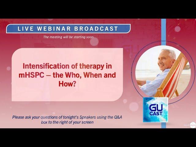 Treatment intensification in mHSPC | The Who, When, and How? Live webinar replay