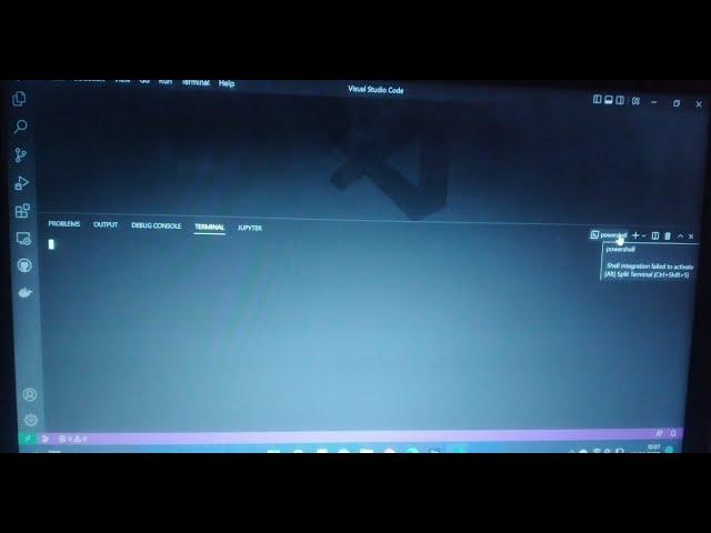 vs code shell integration failed to activate [FIXED]