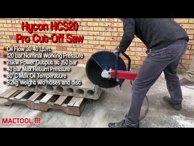 Mactool Presents the Hycon HCS20 Pro Cut-off Saw