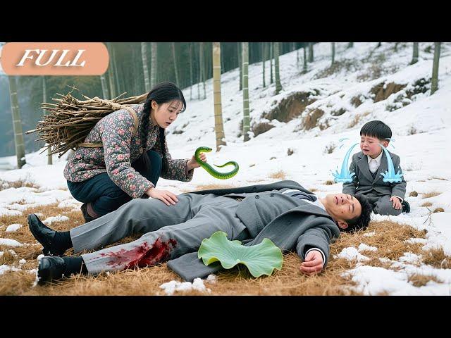 Dumped By Family, Rural Girl Save Snake-Bitten Single Dad In Snow, Unaware He’s Lost CEO!Life Flips!