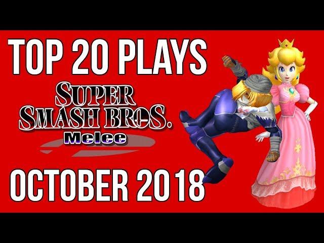 Top 20 SSBM Plays of October 2018 - Super Smash Bros. Melee