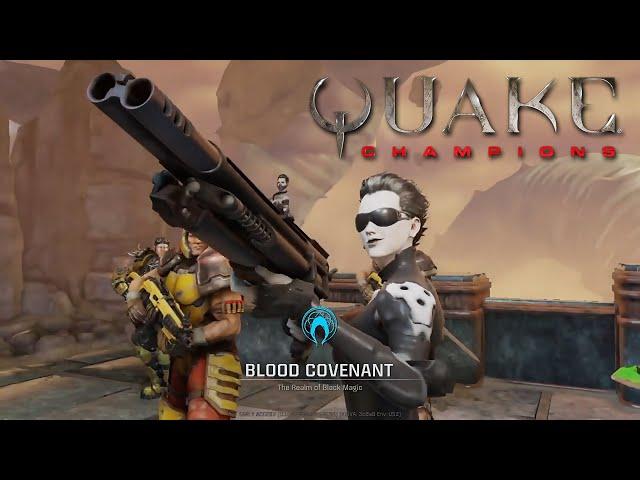 Quake Champions - Deathmatch Gameplay | Blood Covenant with Slash