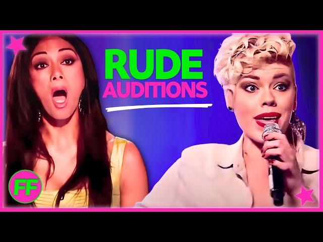 RUDEST Contestants Auditions EVER on The X FACTOR!  [Angry RANTS]