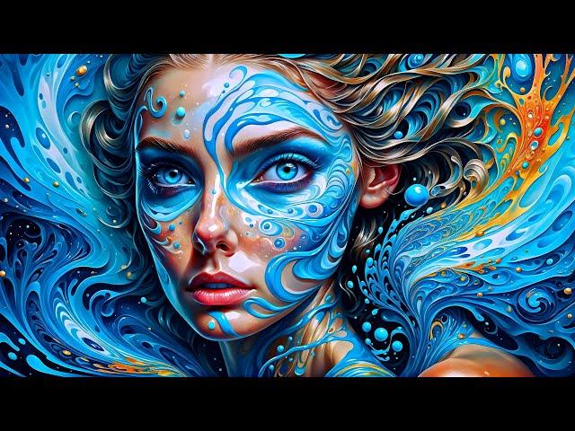 AI Generated Beautiful Aesthetics Video | Art Animation Created by Artificial Intelligence Artist